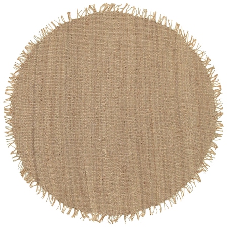 Livabliss Jute JUTE NATURAL Handmade Area Rug J-8RD